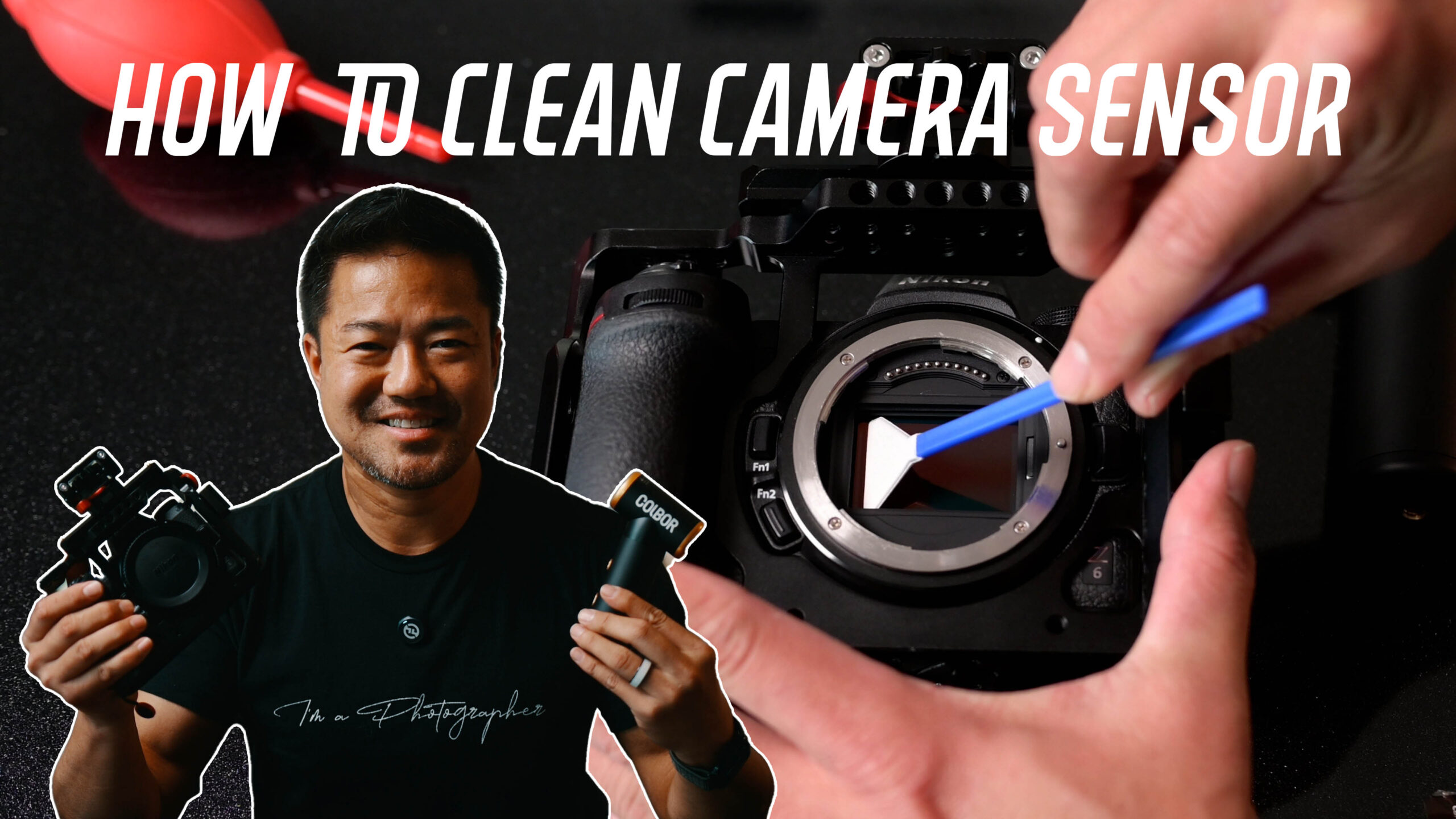 how to clean camera sensor